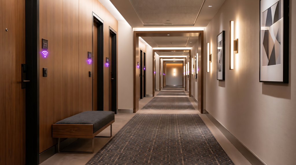 The Network Nobody Sees Doing Its Job: Why VLAN Segmentation Is Your Building's Invisible Amenity 2 VLAN segmentation in a multifamily building creating secure WiFi for residents by separating each apartment network.